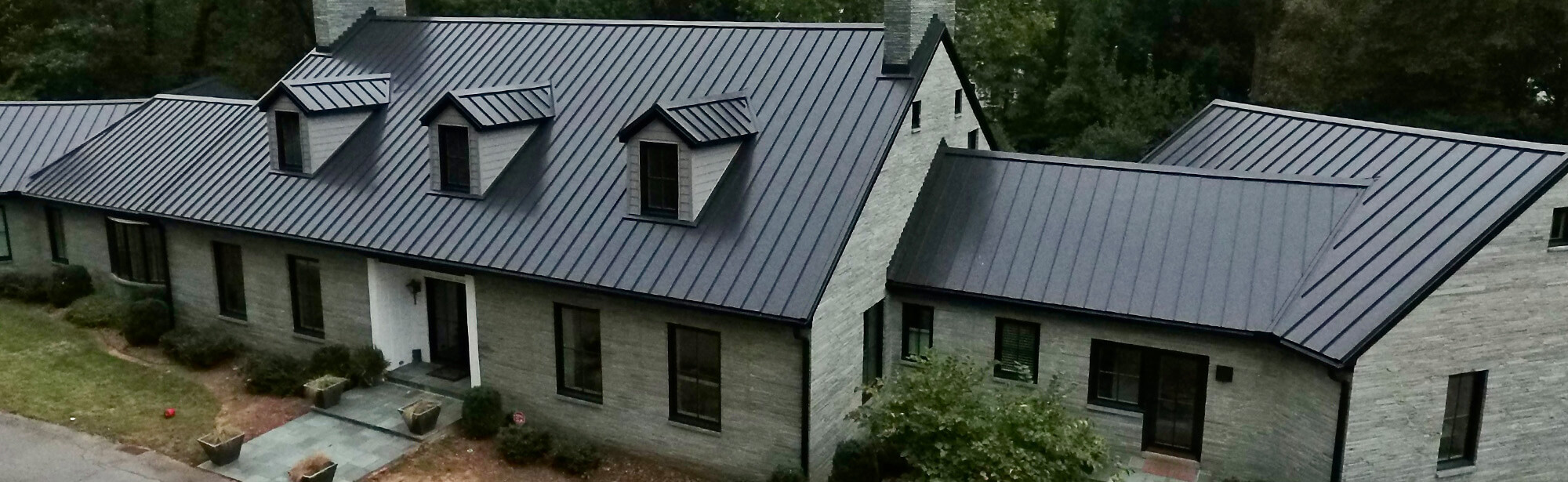 new metal roof installed in North Carolina