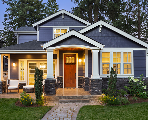 house with roofing from Skywalker