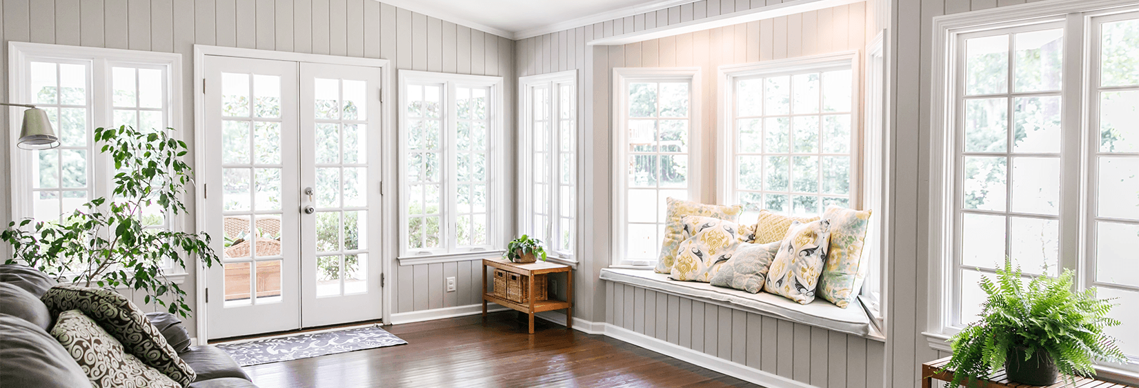interior view of windows on a home in Roanoke