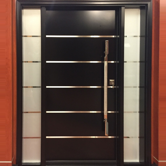 Steel doors