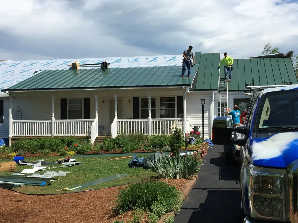 Standing-Seam-metal-work