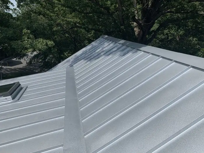 corrugated metal sheets make it easy to mount solar panels