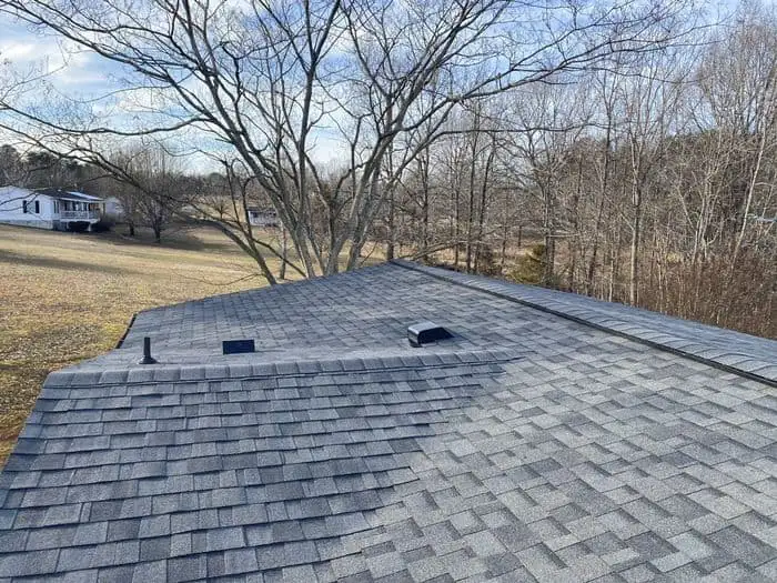 Twilight Black Shingle Roof Install