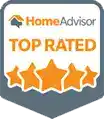 HomeAdvisor Top Rated Company HomeAdvisor Top Rated Company