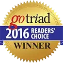 Skywalker Roofing was the gotriad 2016 Readers' Choice winner in 2016