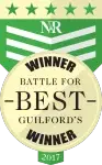 Skywalker Roofing was the winner of the Guilford's battle for best in 2017