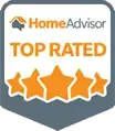 Skywalker Roofing received the Home Advisor Top Rated award