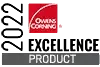 Skywalker Roofing received an excellence product award from Owens Corning in 2022