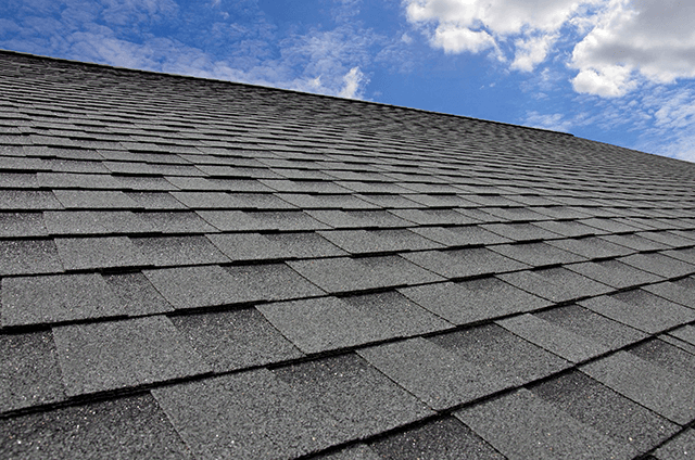 roofing shown on a home in North Carolina